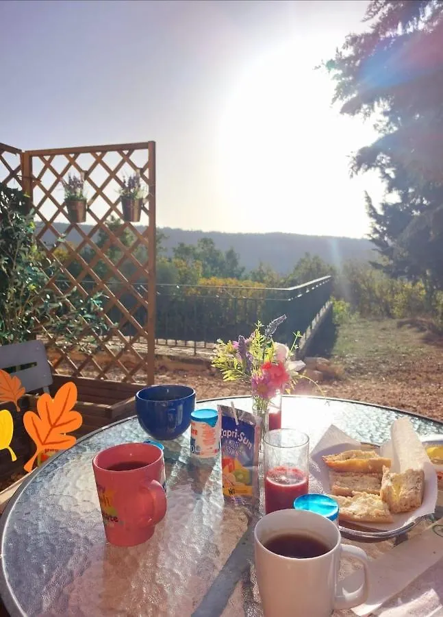 公寓 Logement D'Exception Pres Du Colorado Provencal Dans Une Residence Au Calme Avec Piscine Offrant Une Vue Imprenable Sur Le Luberon Depuis Sa Terrasse Viens 法国